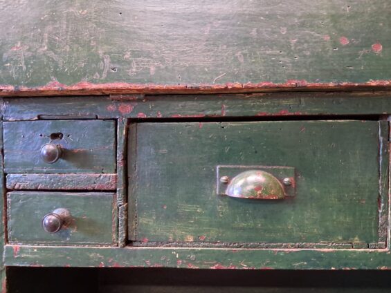 painted wooden writing bureau furniture cupboards and cabinets