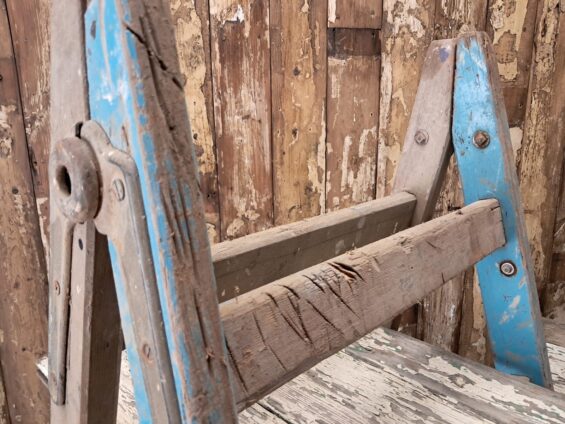 wooden trestle stands garden furniture decorative storage
