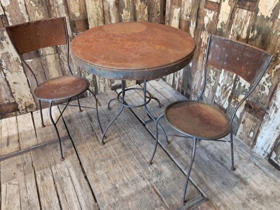 metal garden table and chairs set garden furniture