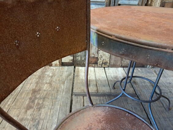 metal garden table and chairs set garden furniture