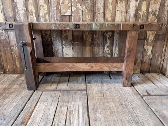 wooden workbench furniture tables industrial