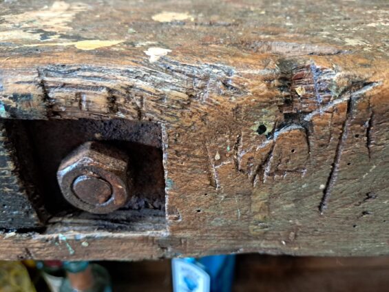 wooden workbench furniture tables industrial