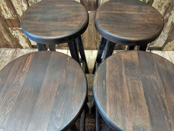 wooden high bar stools seating stools