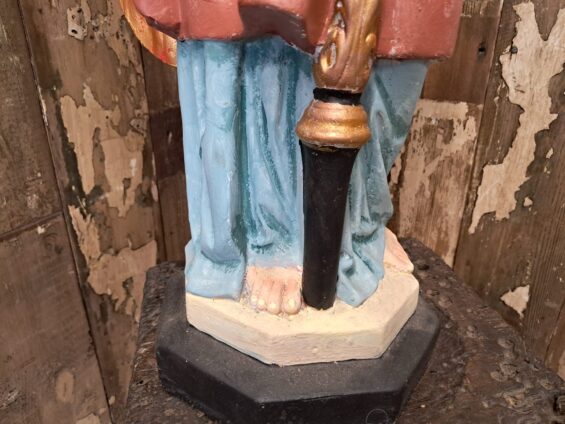 painted church angel statue decorative artefact