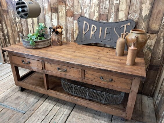 pine console bench unit furniture tables