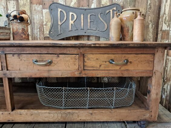 pine console bench unit furniture tables