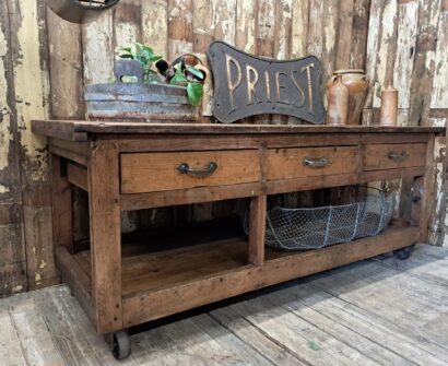 pine console bench unit furniture tables