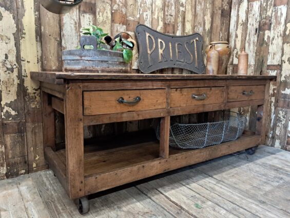 pine console bench unit furniture tables