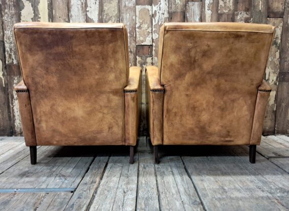 lambs leather club chair seating armchairs