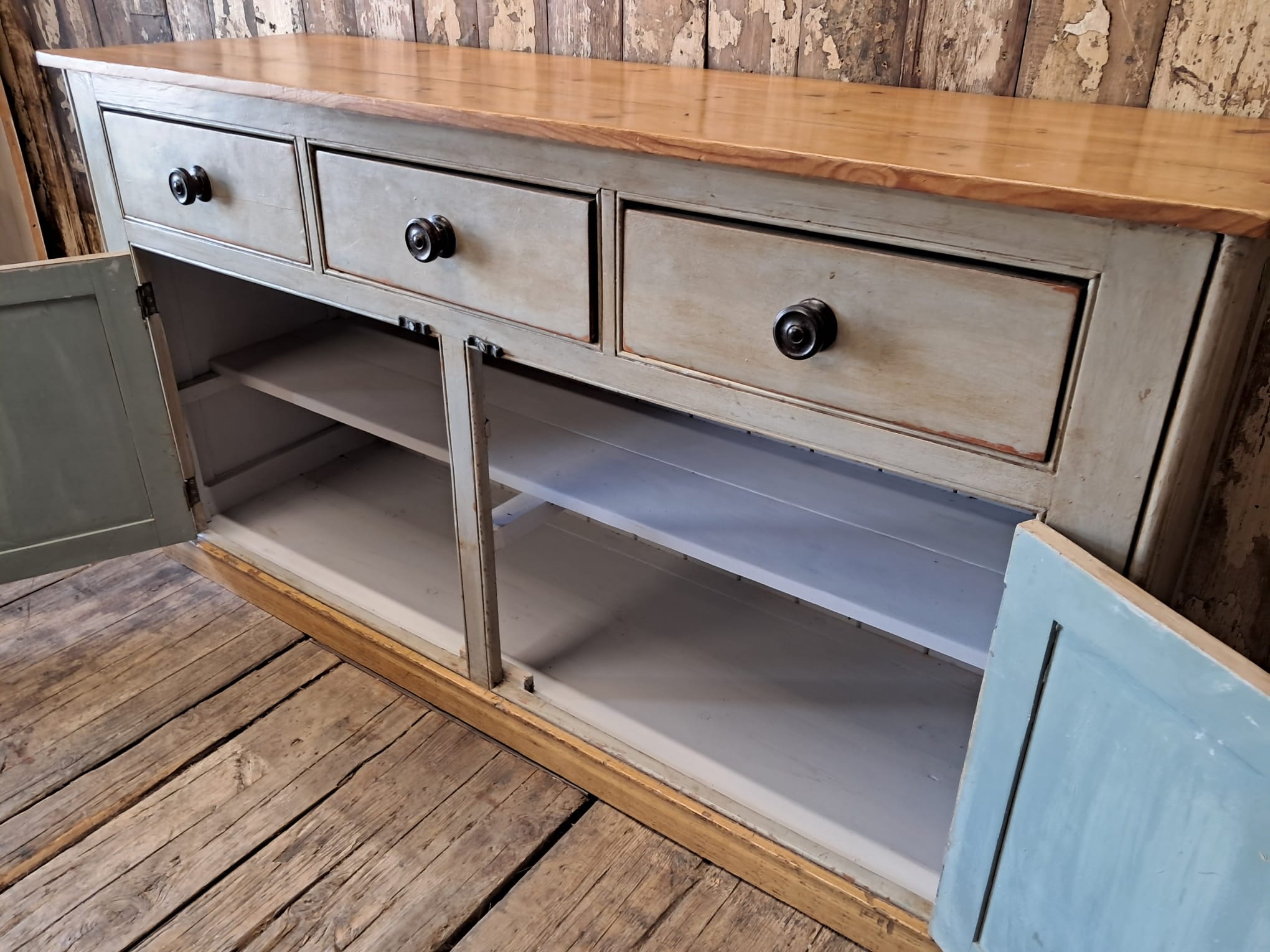 large pine dresser base furniture cupboards and cabinets