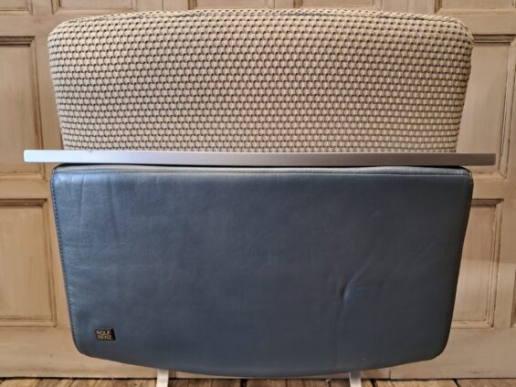 chrome leather and fabric cantilever office chair seating occasional chairs