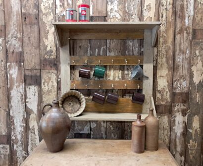 painted cup storage rack storage homewares