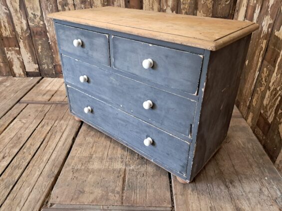 painted pine and oak 2 over 2 chest of drawers furniture drawers