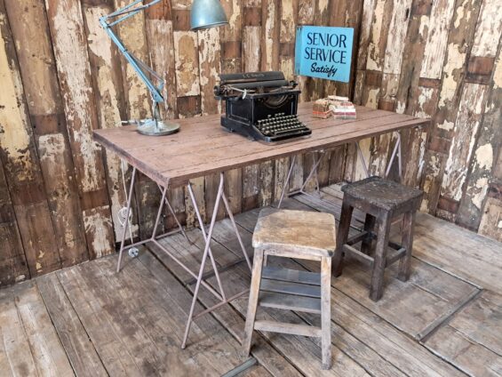 trestle table furniture table garden
