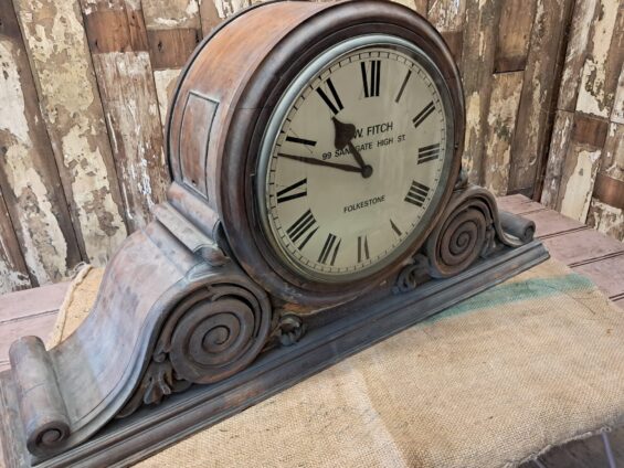 mahogany double sided clock decorative clocks homewares