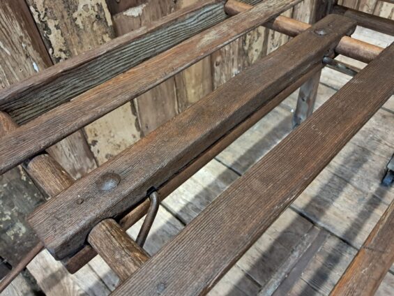 wooden folding wash tub stand bench storage furniture decorative homewares