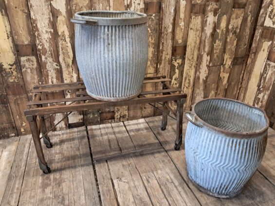 wooden folding wash tub stand bench storage furniture decorative homewares