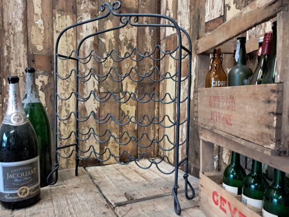 steel wine rack decorative homewares