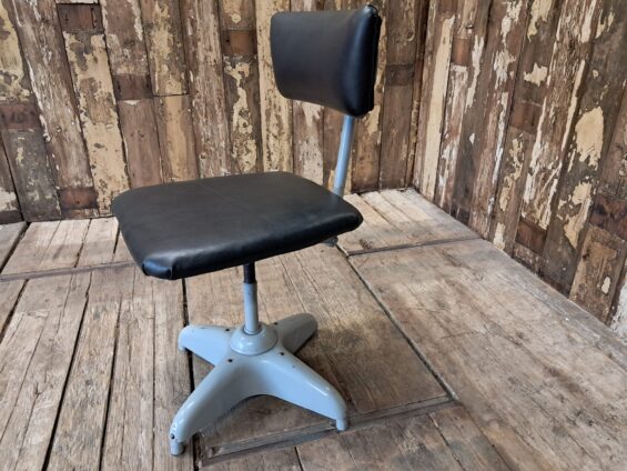 steel tanker style factory chair seating industrial