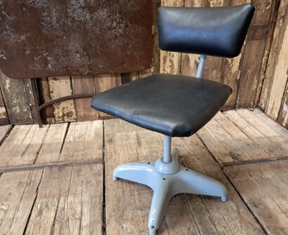 steel tanker style factory chair seating industrial