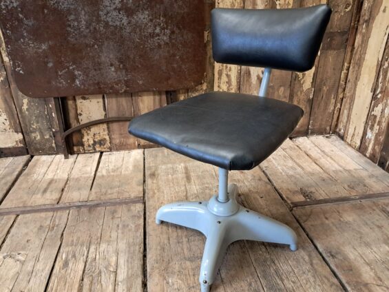 steel tanker style factory chair seating industrial