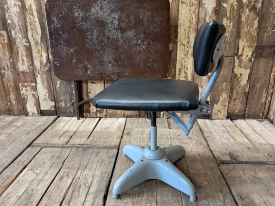 steel tanker style factory chair seating industrial