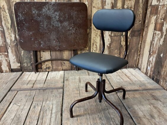 metal swivel office chair seating industrial