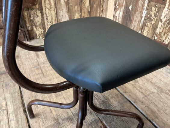 metal swivel office chair seating industrial