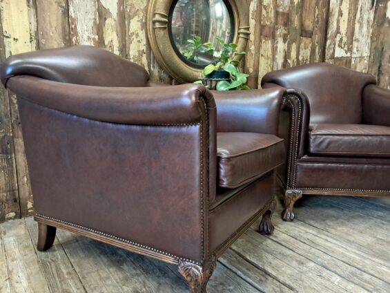 lambs leather club chairs seating armchairs