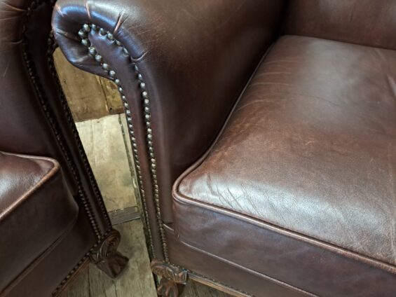 lambs leather club chairs seating armchairs