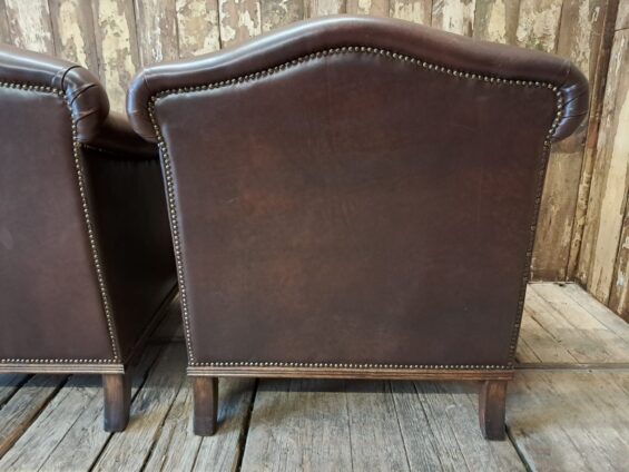 lambs leather club chairs seating armchairs