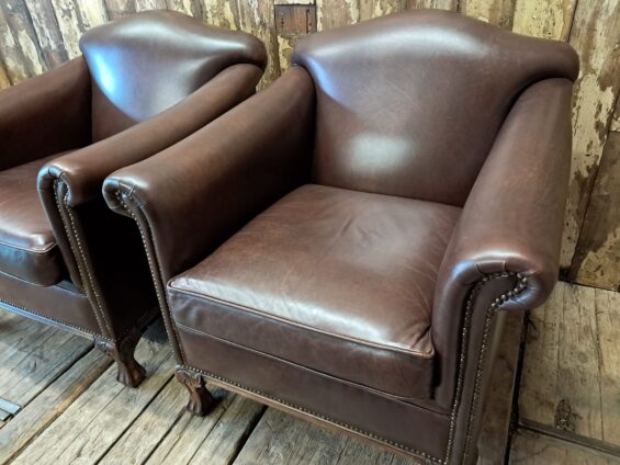 lambs leather club chairs seating armchairs