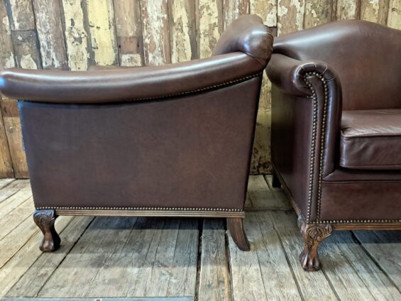 lambs leather club chairs seating armchairs