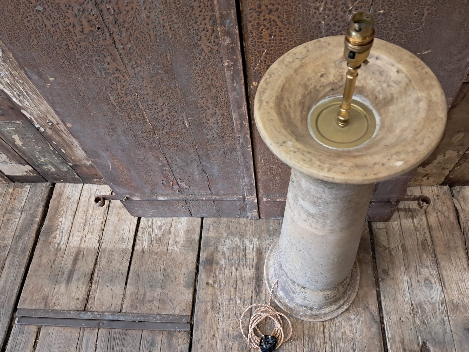 terracotta chimney pot lamp lighting bespoke