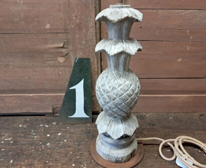 wooden carved lamp lighting bespoke