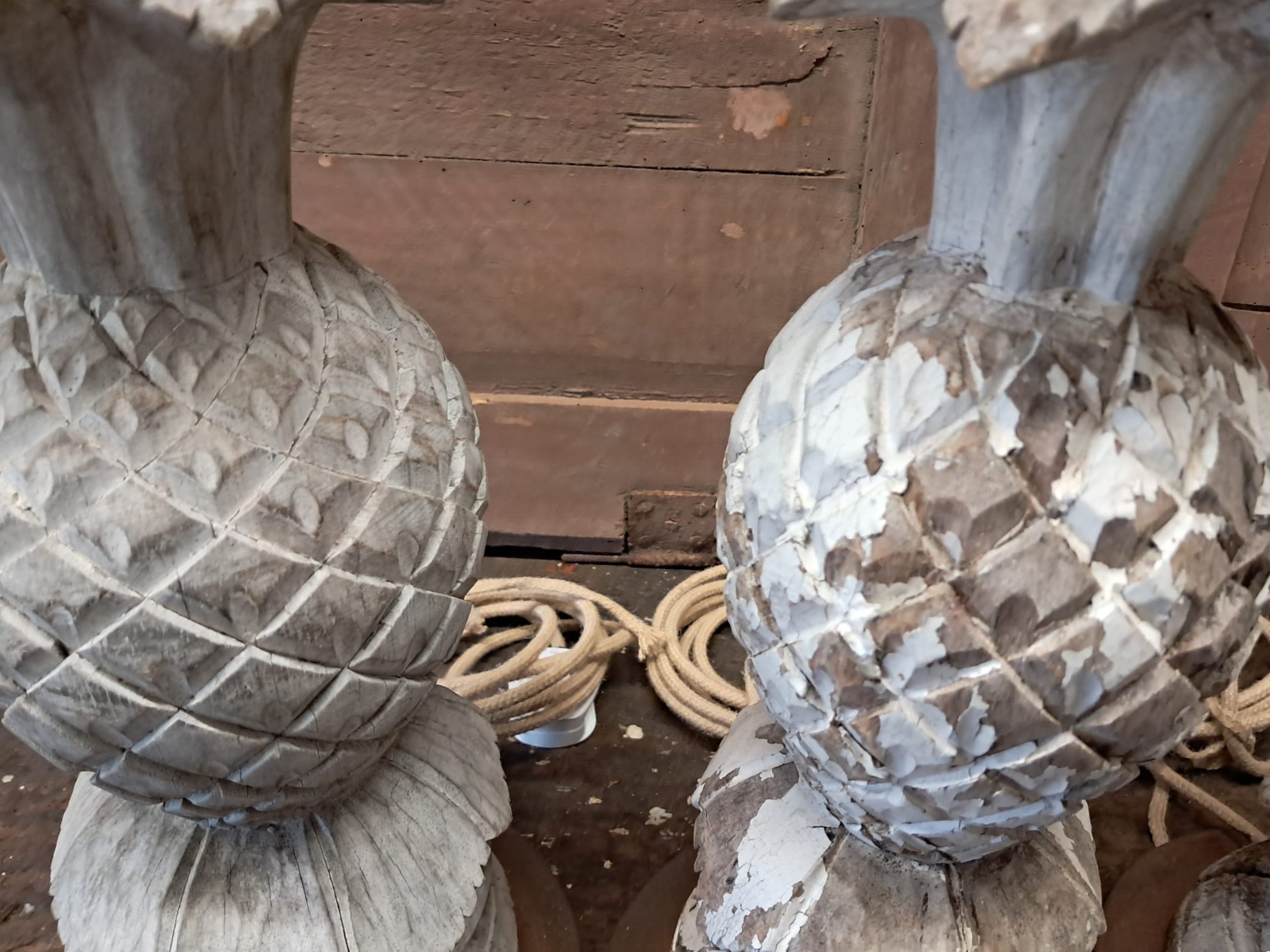 wooden carved lamp lighting bespoke