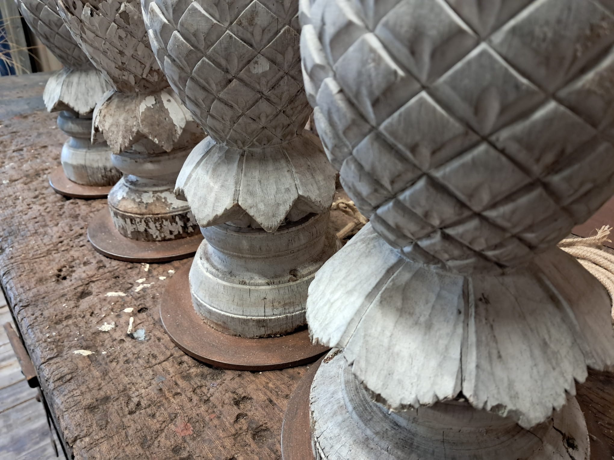 wooden carved lamp lighting bespoke