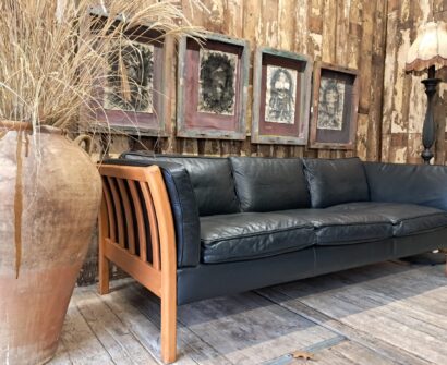 leather beech three seat danish stouby seating sofas