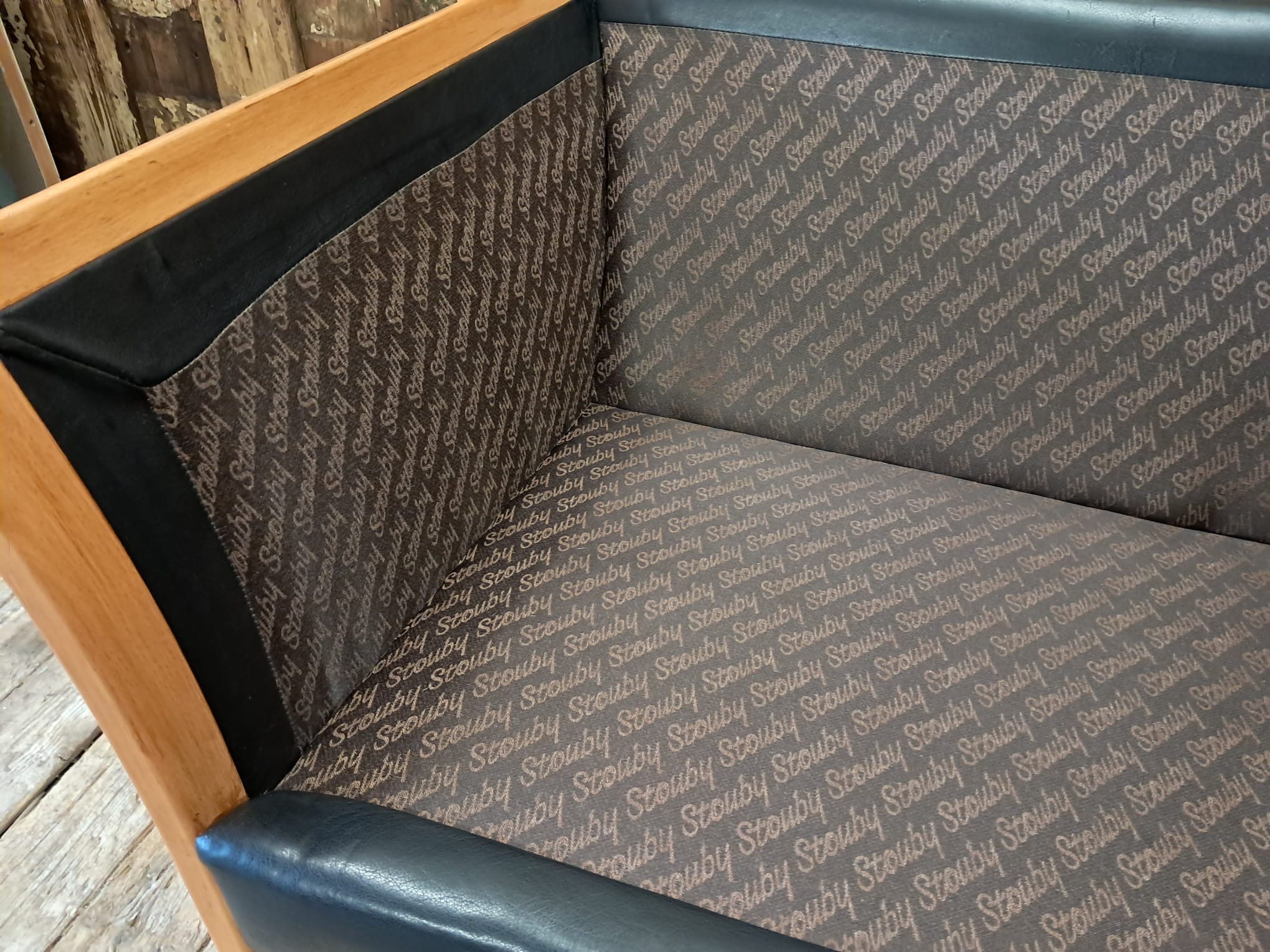 leather beech three seat danish stouby seating sofas