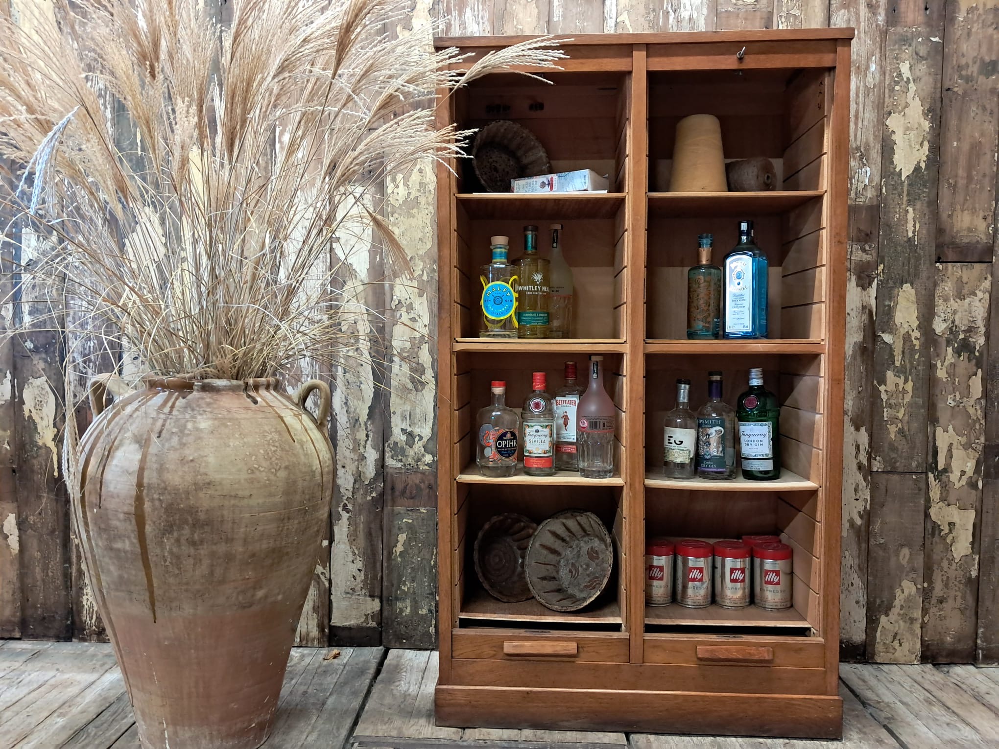 double tambour filing cabinet furniture cupboards and cabinets