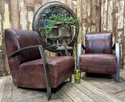 leather and beech armchairs seating armchairs