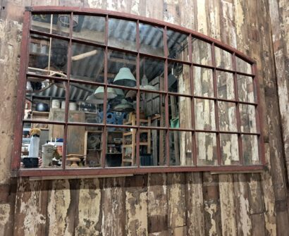 industrial window mirror patina metal garden decorative mirrors