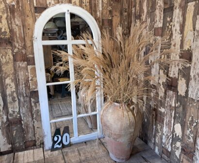 large wooden window mirrors garden mirrors