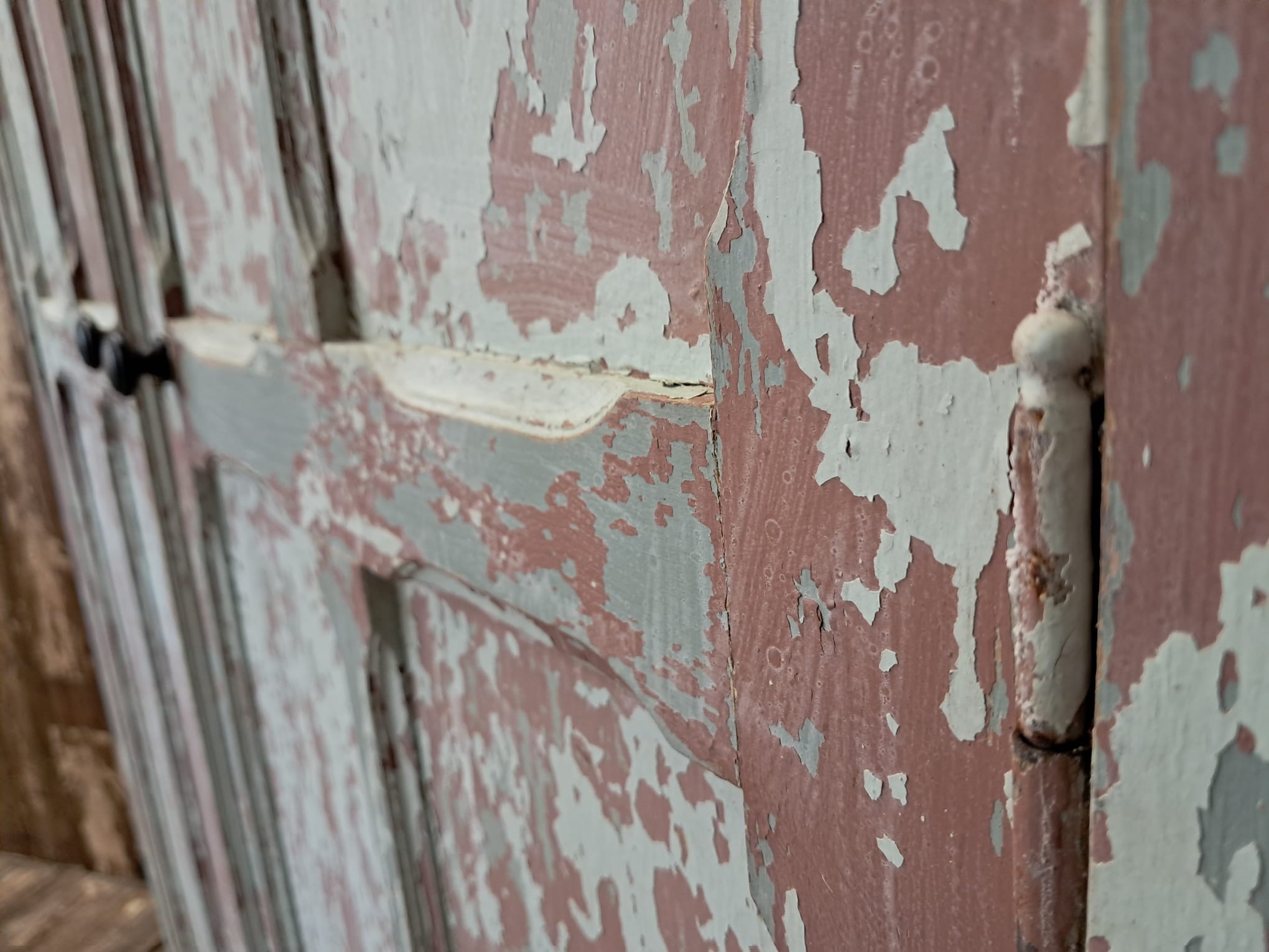 painted wooden shelved pantry cupboard furniture cupboards & cabinets