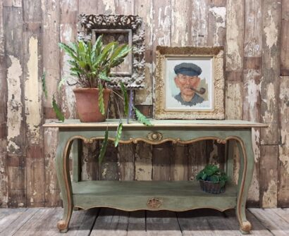 painted wood console furniture tables