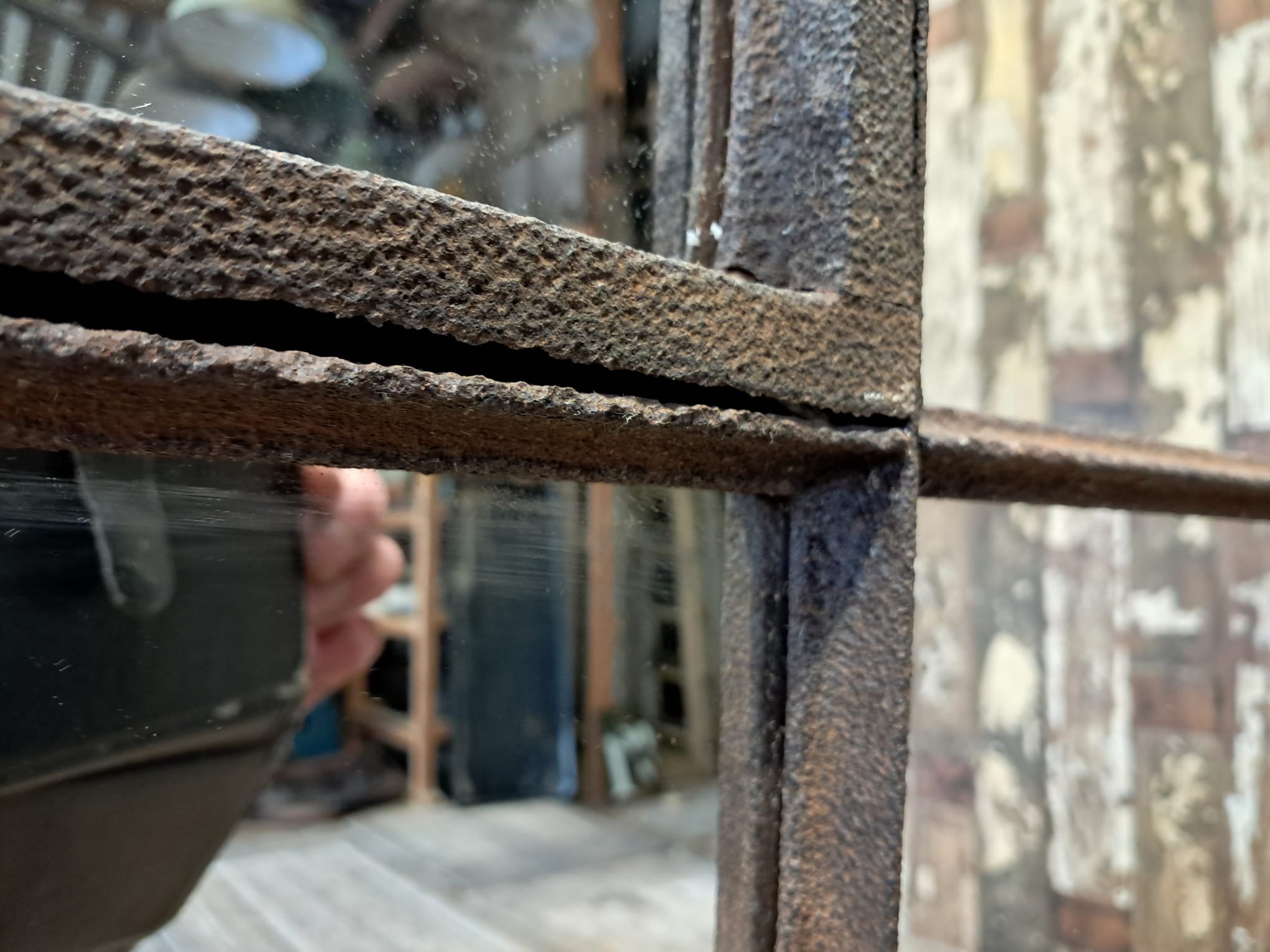 steel straight edge window mirror mirrors garden