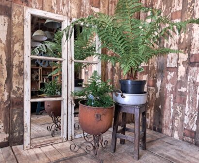 6 panel wooden mirrored french windows mirrors garden
