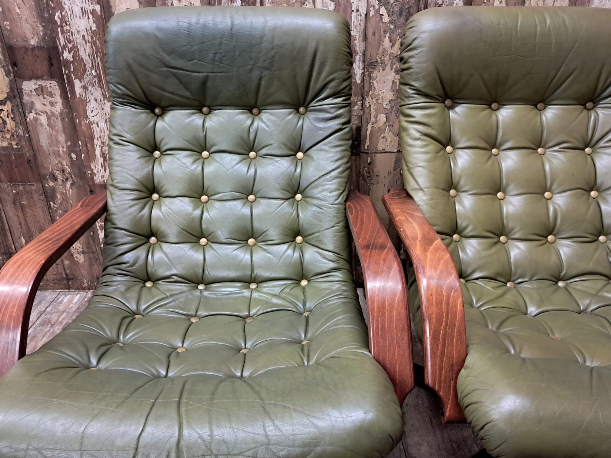 leather wood midcentury swivel chairs seating armchairs