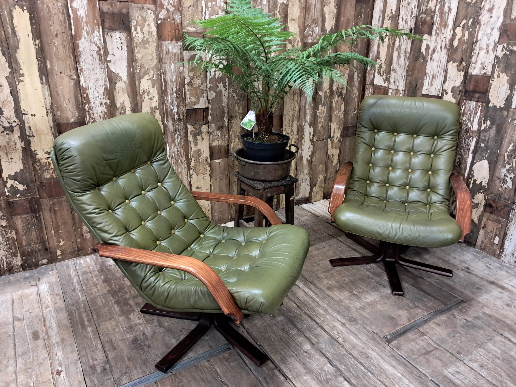 leather wood midcentury swivel chairs seating armchairs