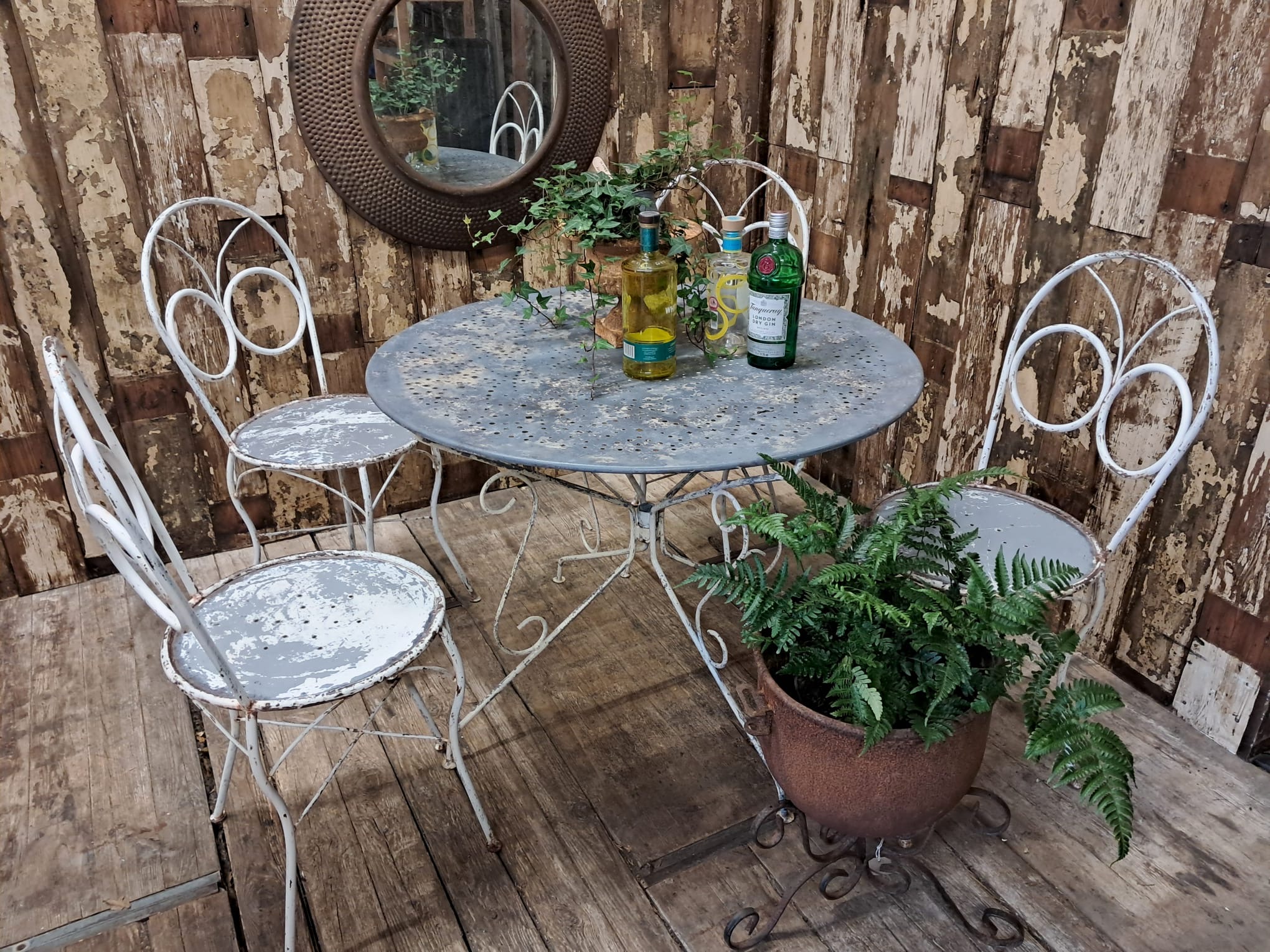 metal garden table garden furniture